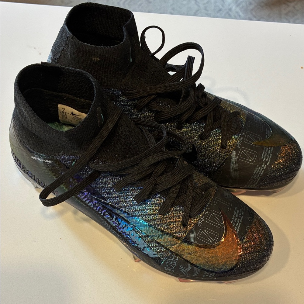 Nike Zoom Mercurial Superfly 10 Elite SE FG Cosmic Speed. Black  Soccer Cleats